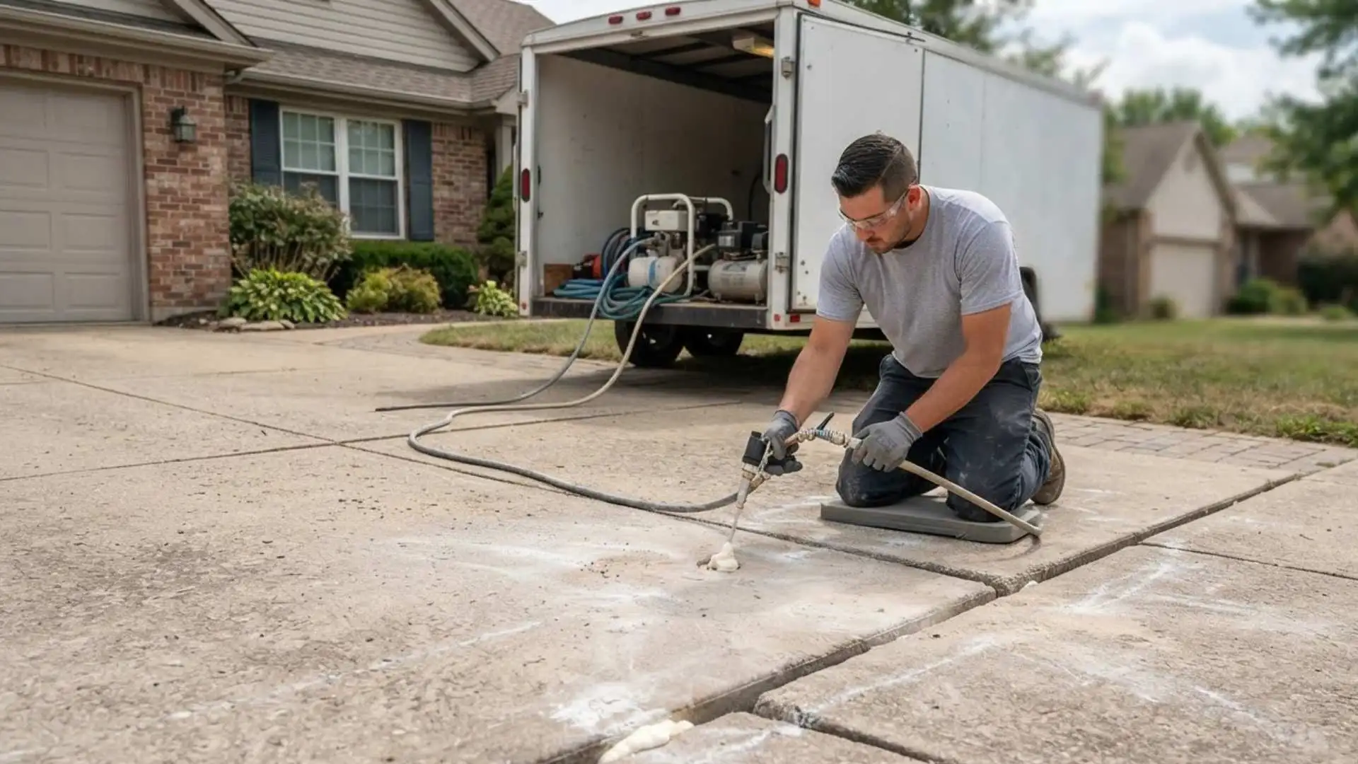 Concrete Leveling in New Braunfels