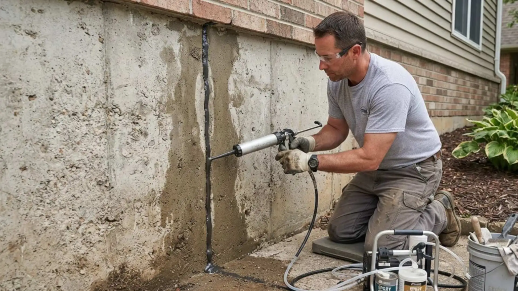 Foundation Crack Repair in New Braunfels